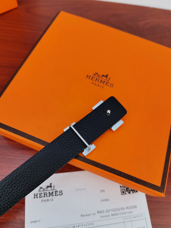 エルメス激安ベルト角部分ディテール